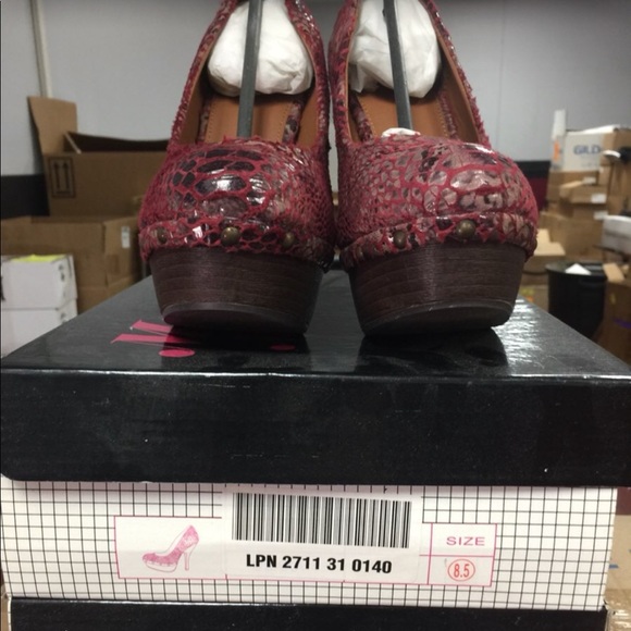 NEW Miss Me Osaka Pumps Heels platform shoe - Picture 3 of 8